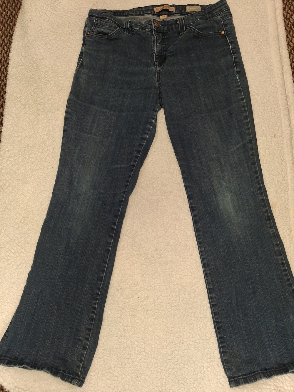 Vintage America Flare Jeans in Dark Blue Wash